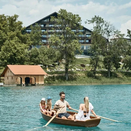 Boot fahren Faaker See